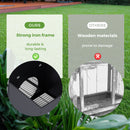 Advwin Metal Waterproof Rabbit/Bunny Cage 120x51x40cm