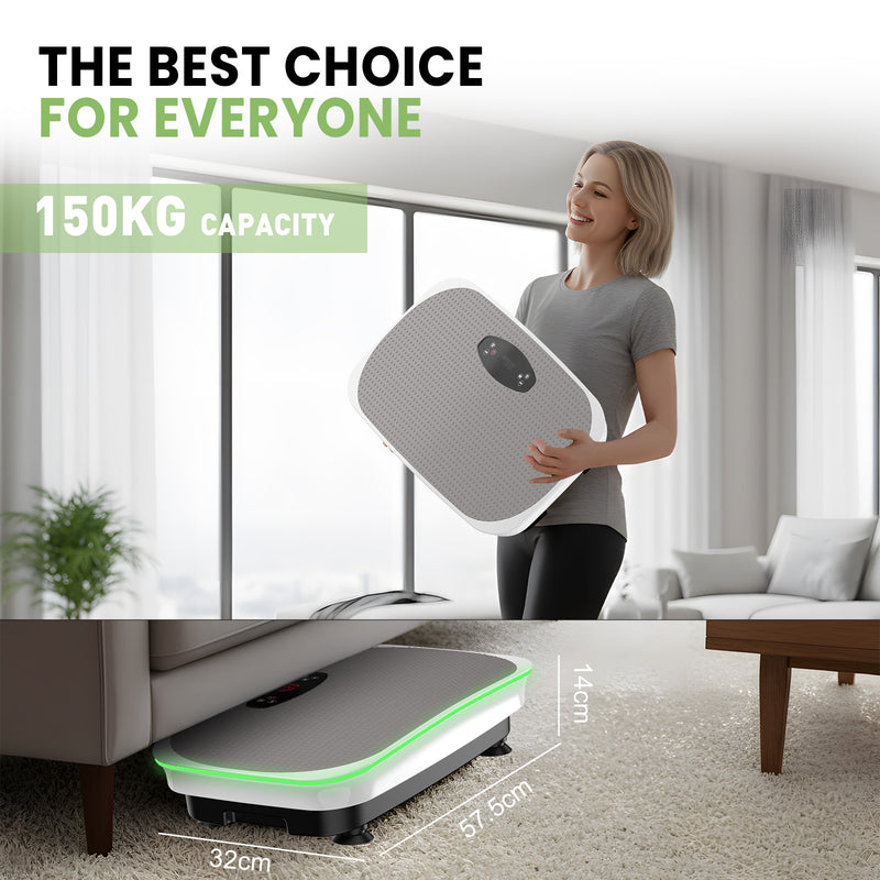 Advwin Vibration Plate Exercise Machine with Light