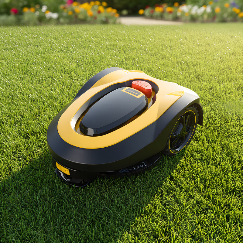 Advwin Robotic Lawn Mower up to 600m² Heavy-Duty Motor