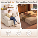Advwin 2 in 1 Convertible Sofa Bed 3-Seater Futon Couch