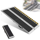 Advwin Wheelchair Ramp 5FT Portable Folding Aluminium Ramp