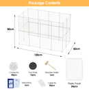 Advwin DIY Small Pet Playpen 24 Panels