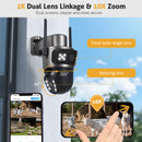 Advwin Wireless Outdoor Solar Security Cameras