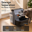 Advwin 3.2L Wireless Cat Water Fountain No Need Filters
