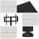 Advwin 130cm LED TV Cabinet with Adjustable Mount