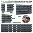 Advwin Wall Mounted Planter 16 Pots w/ Water Storage Basin