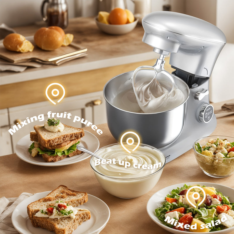Advwin Stand Mixer 8 Speed Kitchen Food Mixer