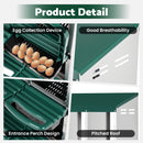 Advwin 6 Hole Chicken Hen Coop Egg Nesting Box
