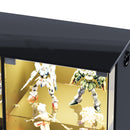 Advwin Glass Display Cabinet w/ 3-Color Sensor LED Light
