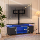 Advwin 130cm LED TV Cabinet with Power Outlet