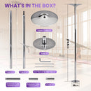 Advwin Portable Removable Dance Pole for Home Gym