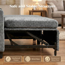 Advwin 194cm L-Shape Sleeper Sofa Bed w/ Storage