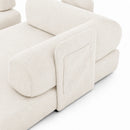 Advwin 5-in-1 Convertible Folding Loveseat Sofa Bed