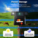 Advwin Solar Fence Energizer 3km for Livestock & Garden