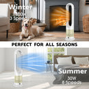 Advwin 2 in 1 Bladeless Tower Heater Fan