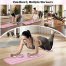 Advwin Foldable Pilates Reformer Board w/Back Storage