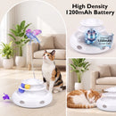 Advwin 3-in-1 Interactive Cat Toy for Indoor