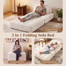 Advwin 3-in-1 Convertible Futon Sofa Bed Chair Corduroy