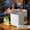 Advwin 12KG Countertop Ice Maker Self-Cleaning Ice Machine