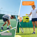 Advwin Portable Tennis Ball Hopper w/ 70-Ball Capacity