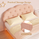 Advwin LED Floating Bed Frame w/ Adjustable Headboard Double