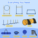 Advwin Dog Agility Equipment Obstacle Course Backyard Set
