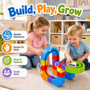 Advwin 121PCS Kids DIY Electric Track Car Building STEM Toy