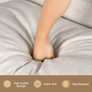 Advwin Chenille Accent Chair with Metal Frame