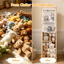 Advwin 142cm Tall Stuffed Animal Storage Organizer