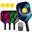 Advwin Carbon Fiber Pickleball Paddles Set