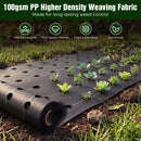 Advwin Weed Control Mat with Holes High Permeability