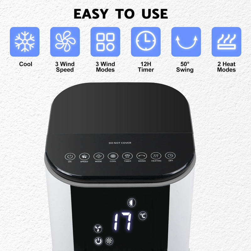 Advwin 2 in 1 Cooler & Heater 3.5L Air Conditioner Fan