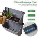 Advwin Wall Mounted Vertical Planter 4 Pots