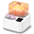 Advwin Baby Bottle Sterilizer & Warmer with LCD Timer