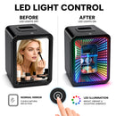 Advwin 20L Mini Fridge with LED Light for Bedroom