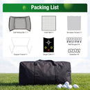 Advwin 10 x 8ft Golf Hitting Net with Target Cloth