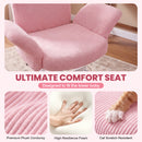 Advwin Cross-Legged Desk Chair with Adjustable Arms