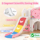 Advwin 9 in 1 L-Shaped Toddler Slide Indoor Baby Slide