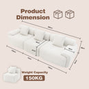 Advwin 3-4 Seater Sofa CorduroyNo Assembly Modular Sofa (Pre-Order)