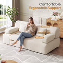 Advwin 2 in 1 Convertible Sofa Bed 3-Seater Futon Couch