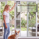 Advwin Aluminum Pet Door for Sliding Door Medium Size
