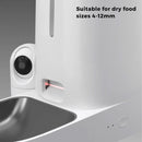 Advwin Automatic Cat Feeder with 1080P HD Rotating Camera