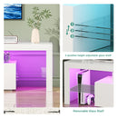 Advwin 160cm Entertainment Unit TV Stand with RGB LED Light