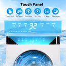 Advwin Evaporative Air Cooler Fan Dual-Turbine Airflow