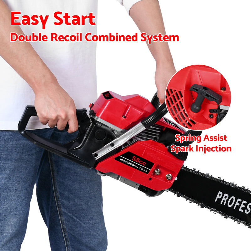 Advwin 2200W Petrol Commercial Chainsaw