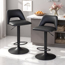 Advwin Set of 2 Bar Stools Adjustable Swivel