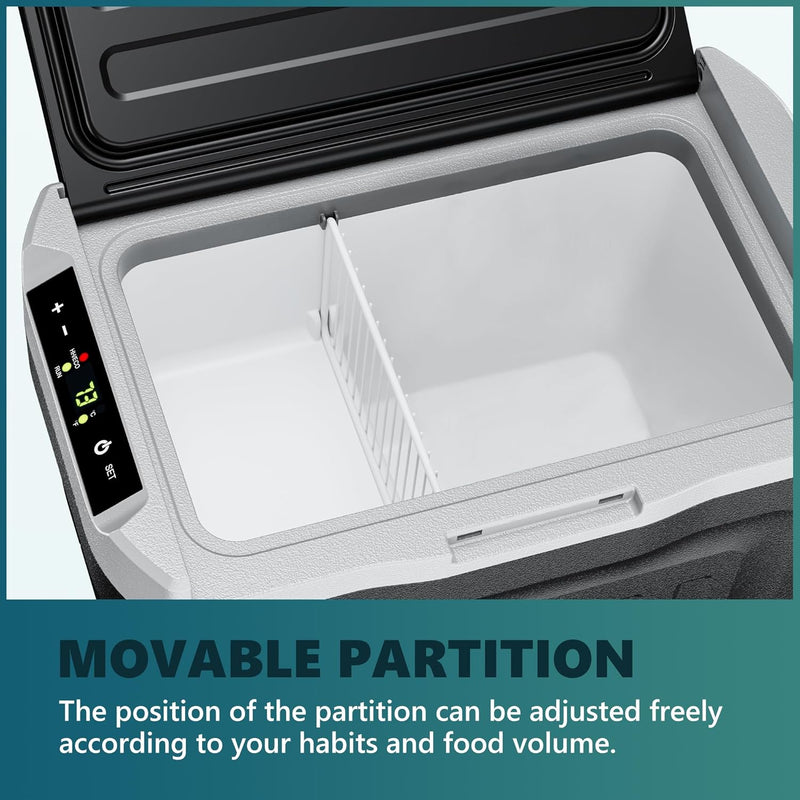 Advwin 28L Car Fridge -20℃-20℃ Portable Refrigerator