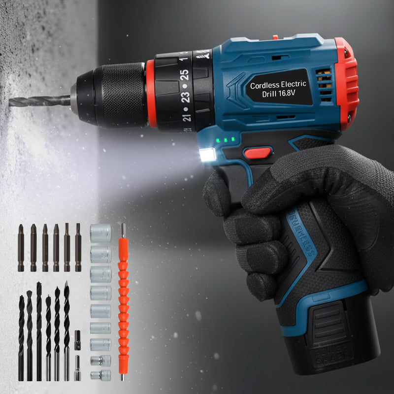 Advwin 3-in-1 Brushless Impact Driver Kit 2-Speed