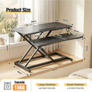 Advwin Height Adjustable Desk Riser w/ Keyboard