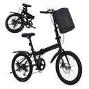 Advwin 20" Folding Bicycle with 6-Speed Dual Brake System